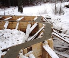 Как правильно залить фундамент зимой: правила безопасности при бетонировании в холодное время