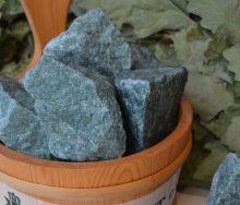 Полезные свойства камня дунит для бани