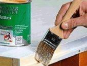 Как производится покраска деревянных дверей