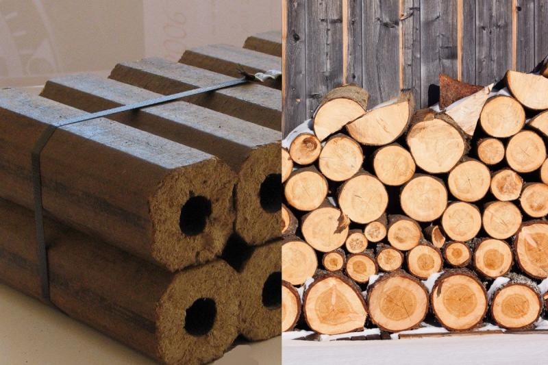 Топливные брикеты или дрова — что лучше для бани