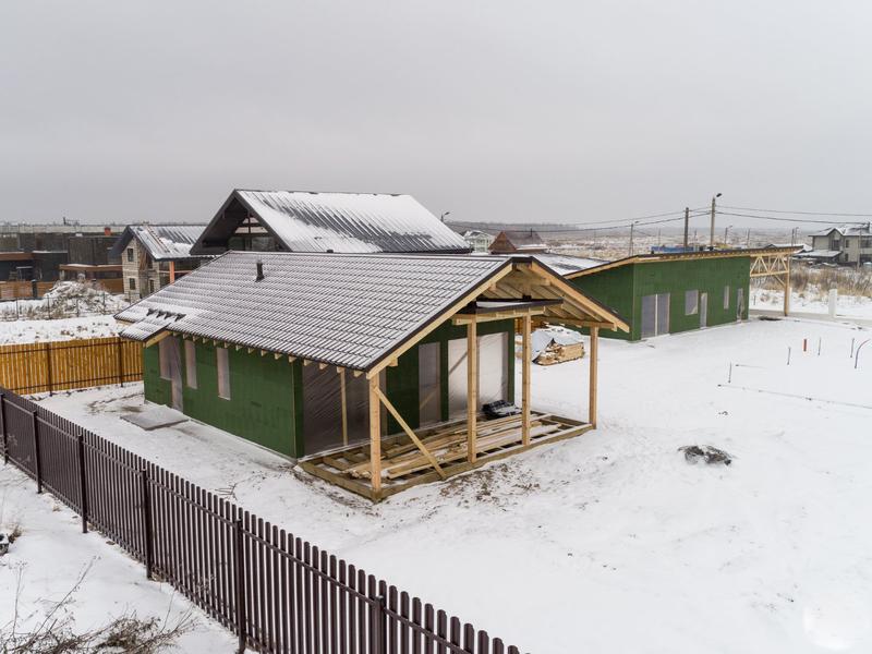 Строительство бани с гаражом под одной крышей цены СПб проекты | Bani-v-SPb