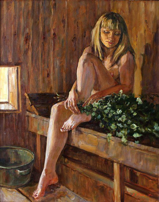 Екатерина Кизилова «В бане»