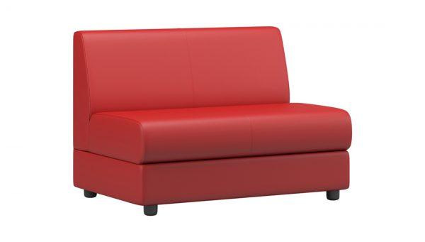 Красный диван Икеа