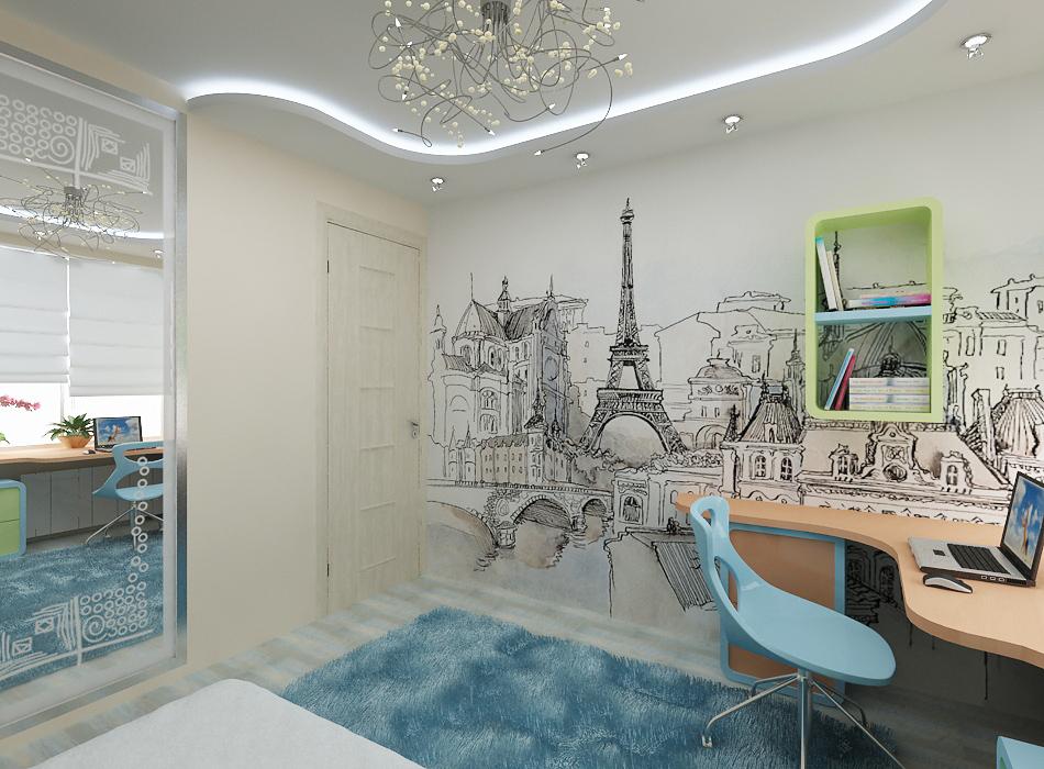 Комната в стиле париж